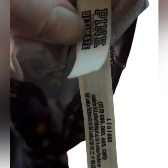 🎃 VS Pink Floral Knot Bra - Picture 4 of 4